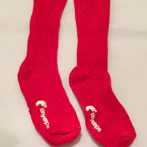 Christmas baby socks