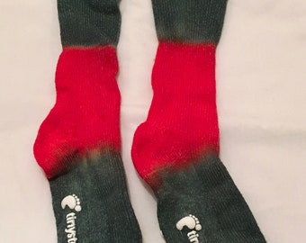 Christmas baby socks