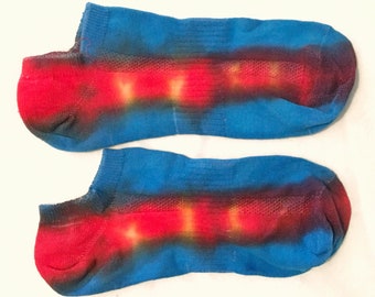 Tie dye Unisex Adult Ankle Socks