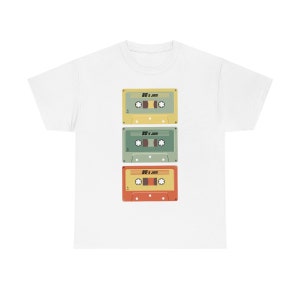 Retro cassette tapes t-shirt, gifts for girlfriend, gifts for boyfriend, gifts for wife, gifts for husband, gifts for uncle, gifts for aunt