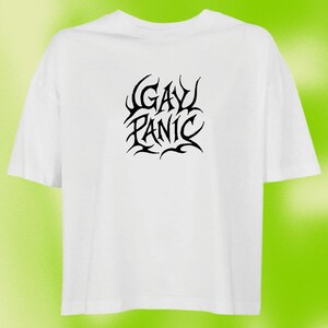 Gay Panic Tribal T-Shirt, Queer Shirt, Feministisch, Trans Tee, Non-Binary, Pride Statement, Sapphic Shirt, LGBT, LGBTQ Shirt, Lesbian Shirt
