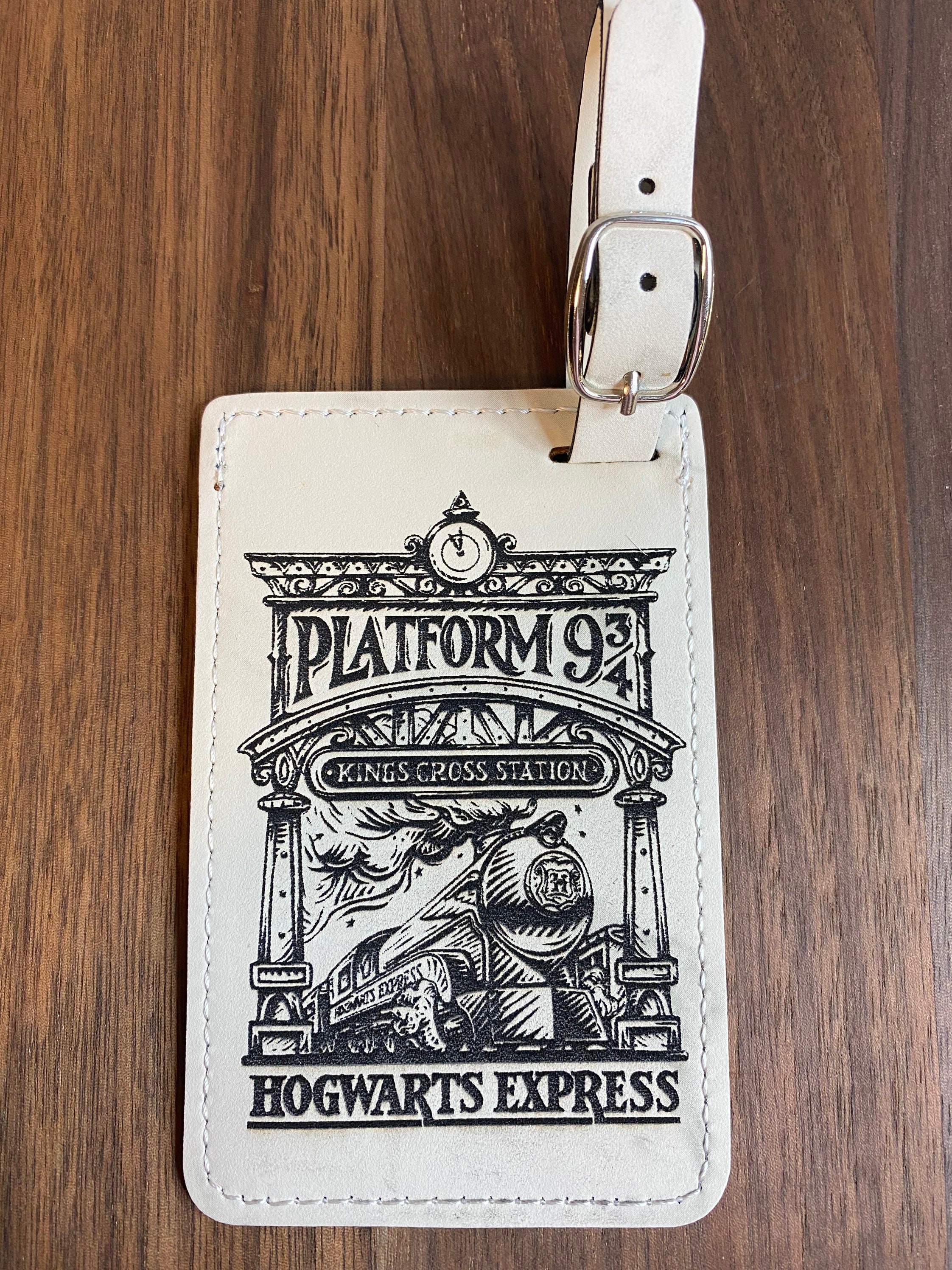 Harry Potter Luggage Tags Hogwarts Express Platform 9 3/4 Etsy Canada