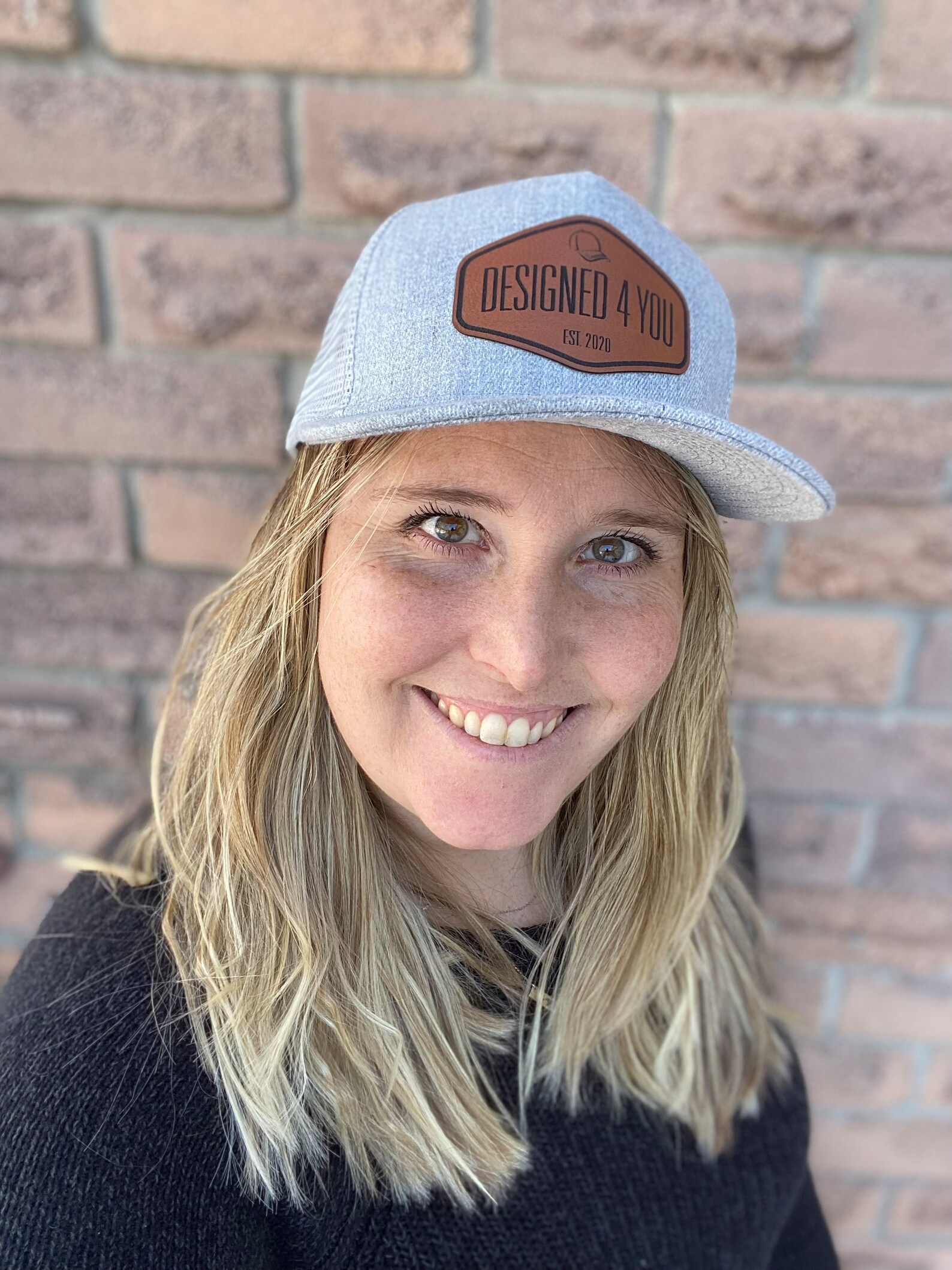 Custom Leather Patch Hat Custom Name Hat Toddler Youth Etsy Canada