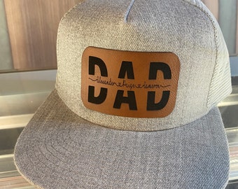 Aufnäher mit Lederpatch für Mädchen und Jungs - personalisierte Lederpatch für Erwachsene und Kinder