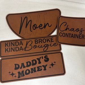Joymor wagon patches, customize your wagon, vegan leather patches