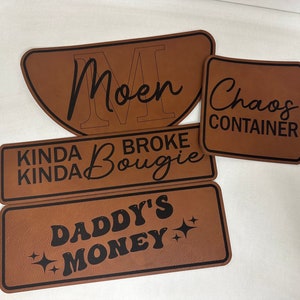 Joymor wagon patches, customize your wagon, vegan leather patches image 1