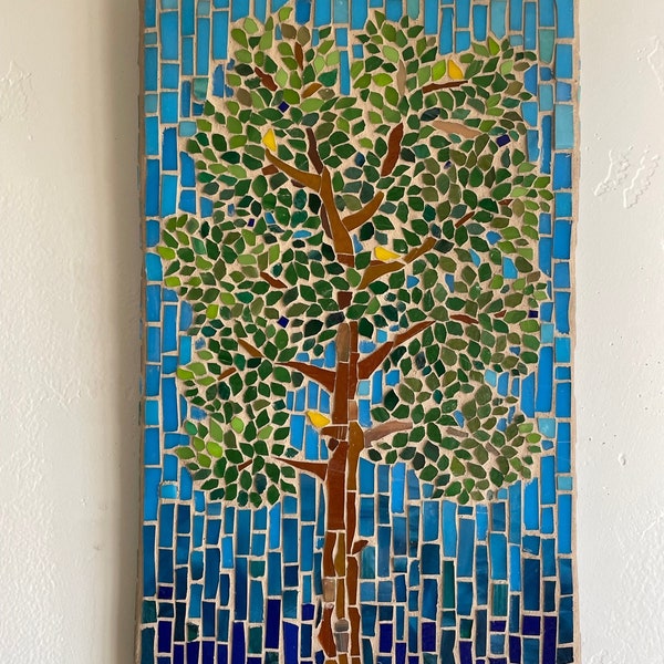 Mosaic Tree Etsy