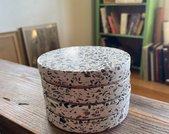 Terrazzo Concrete Coasters