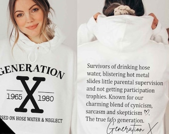 Gen X PNG SVG, Generation X Png Generation X Raised On Hose Water and Neglect Svg, Generation X Sag, Hose Water Svg, Raised Neglect Svg