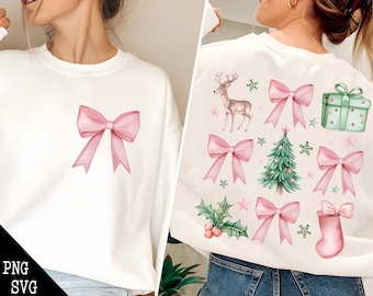Coquette Christmas Png, Pink Christmas, Christmas designs, Christmas sublimation, Trending png, Holidays png, Holiday vibes, Girly Christmas