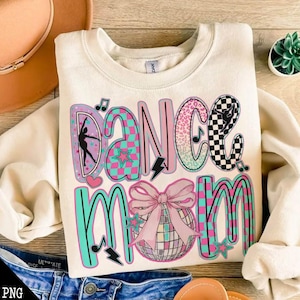 Dance Mom Coquette Bow Png, Dance Png, Dance Leopard, Dance png, Gift for Dance Mom png, Mother&#39;s Day Png, Dance Mom Life Png, Dance Lover