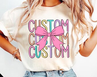 Custom PNG, Retro Custom PNG, Personalized Name, Sublimation Design, Dots Text Png, Gift For Her, Mom Gift, Personalized Shirt Design