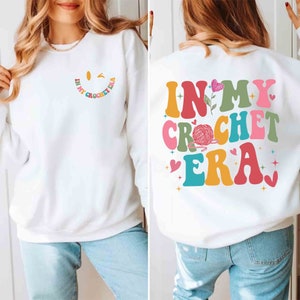 In My Crochet Era PNG, SVG, Crochet Png, Knitting Png, Crafter Mom Png, Funny Crochet Png, Knitting Lover, Crochet Svg, Crochet Shirt Design