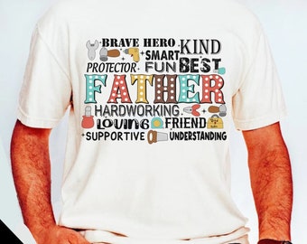 Dad PNG, Father's Day PNG SVG, Best Dad Ever Png, Sublimation Design, Dad Design, Happy Father's Day, Gift For Men, Dad Quote Png, Daddy Png