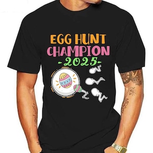 Egg Hunt Champion T Shirt, Funny Dad Easter Pregnancy Announcement T-Shirt Easter shirt 2025 Cute shirt for family Shirt, Gift For Men Women