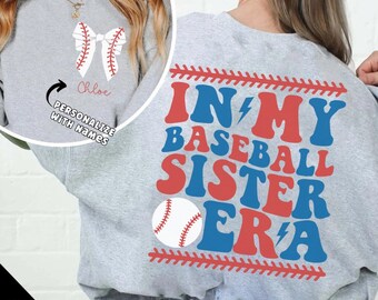 Coquet Bow Baseball Png, In My Baseball Sister Era Svg, Personalized Baseball Sister, Baseball Sister Shirt Svg, Baseball Svg, Sports Sister