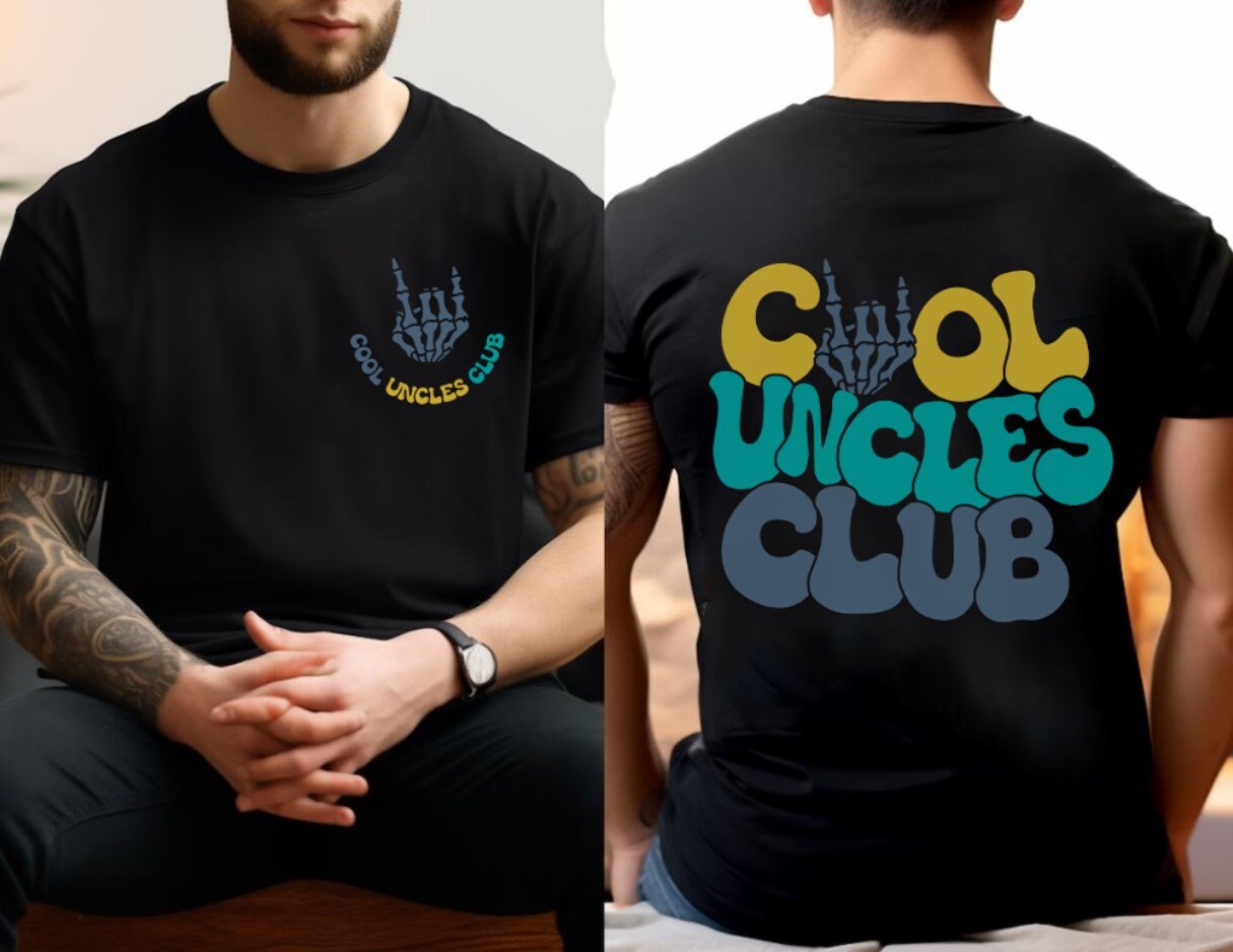 Cool Uncles Club Png Svg, Badass Uncles Club Svg, Uncle Birthday Gift ...