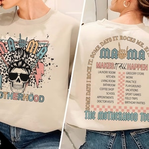 Motherhood Sometimes I Rock It Sometimes It Rocks Me PNG SVG, Mama Svg, Mom Png, Rocker Mom Gift, Mothers Day Gift, Rocker Mama Png,Mom Life