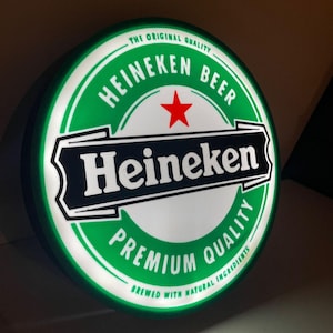 Heineken sign light - Etsy 日本