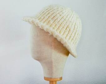 帽子 mei  ashgeneration  wool  cream  54cm Luna Beanie