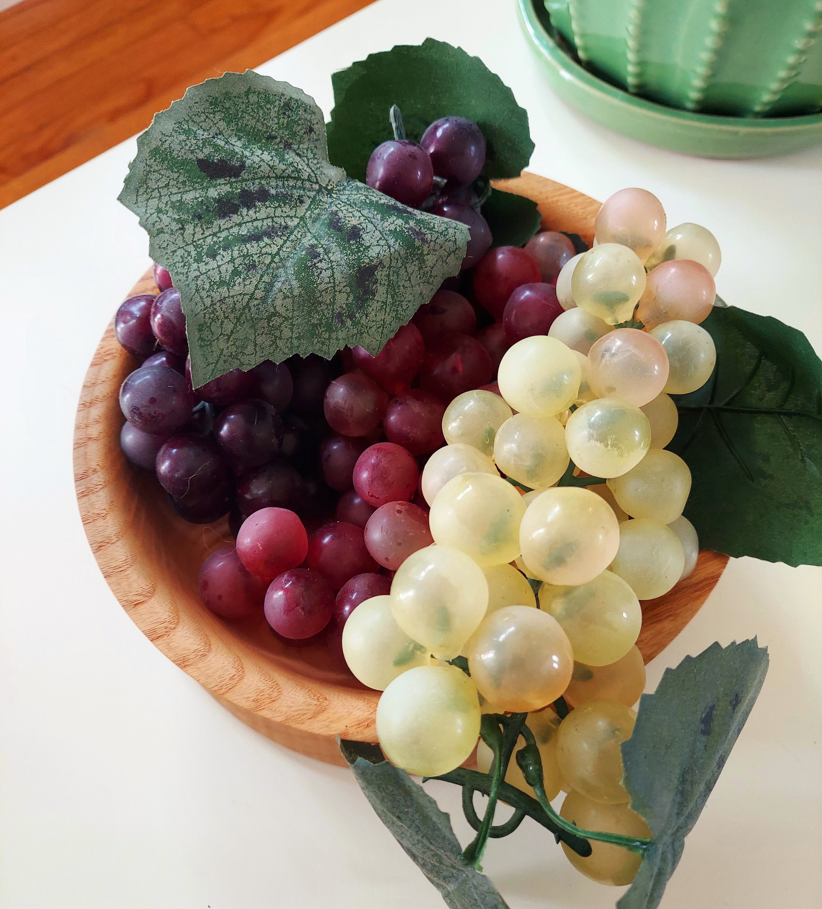 5 Pieces Creative Artificial Grape Leaves Vines Fake Vine Garlands With