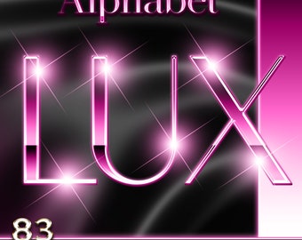 Alfabetos en cromo rosa, Alfabeto rosa PNG, Letras metálicas rosas, Alfabetos en lámina rosa, Letras en cromo rosa líquido, Descarga digital, Glam #36