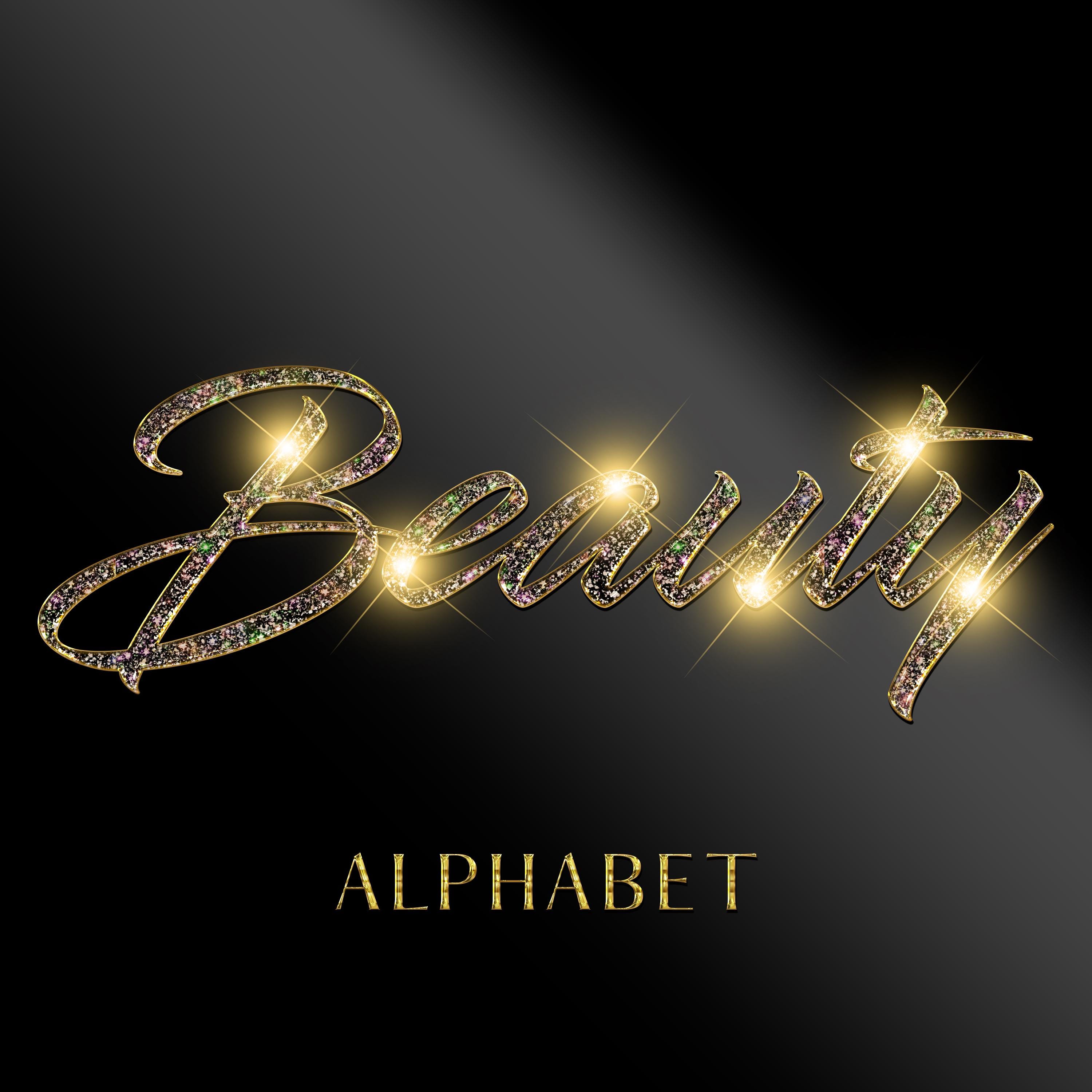Glitter Alphabet PNG, Sparkling Script Letters, Premium Glitter, A-Z ...