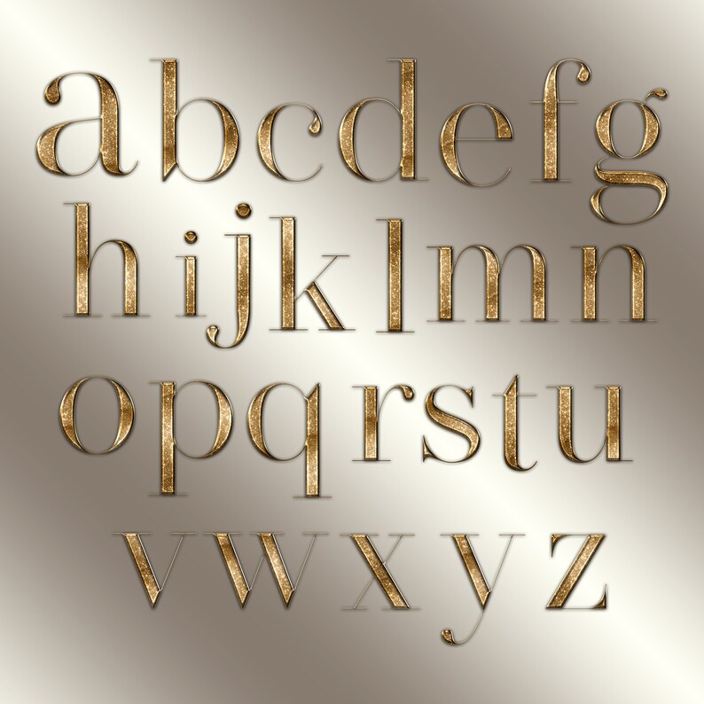 Gold Alphabet PNG, Glitter Alphabet Clipart, Diamond Alphabet PNG ...