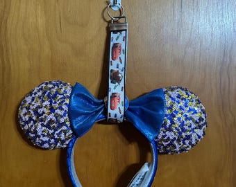 Porta orejas con diseño de Cars / Hecho a mano / Hecho a pedido