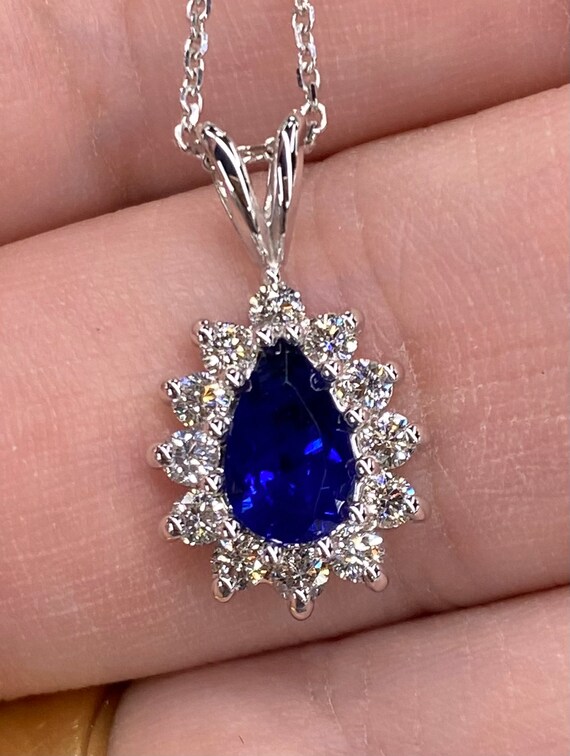 VVS Diamond Necklace 14K 