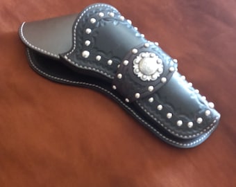 Holster Crossdraw avec points en nickel pour Colt 45 S.A.A.