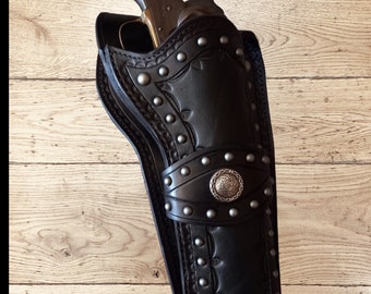 DISCOUNT!!! Crossdraw western holster with spots