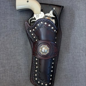 Western Colt 45 S.A.A. holster Old Style with spots