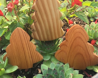 Wooden Trees set of 3