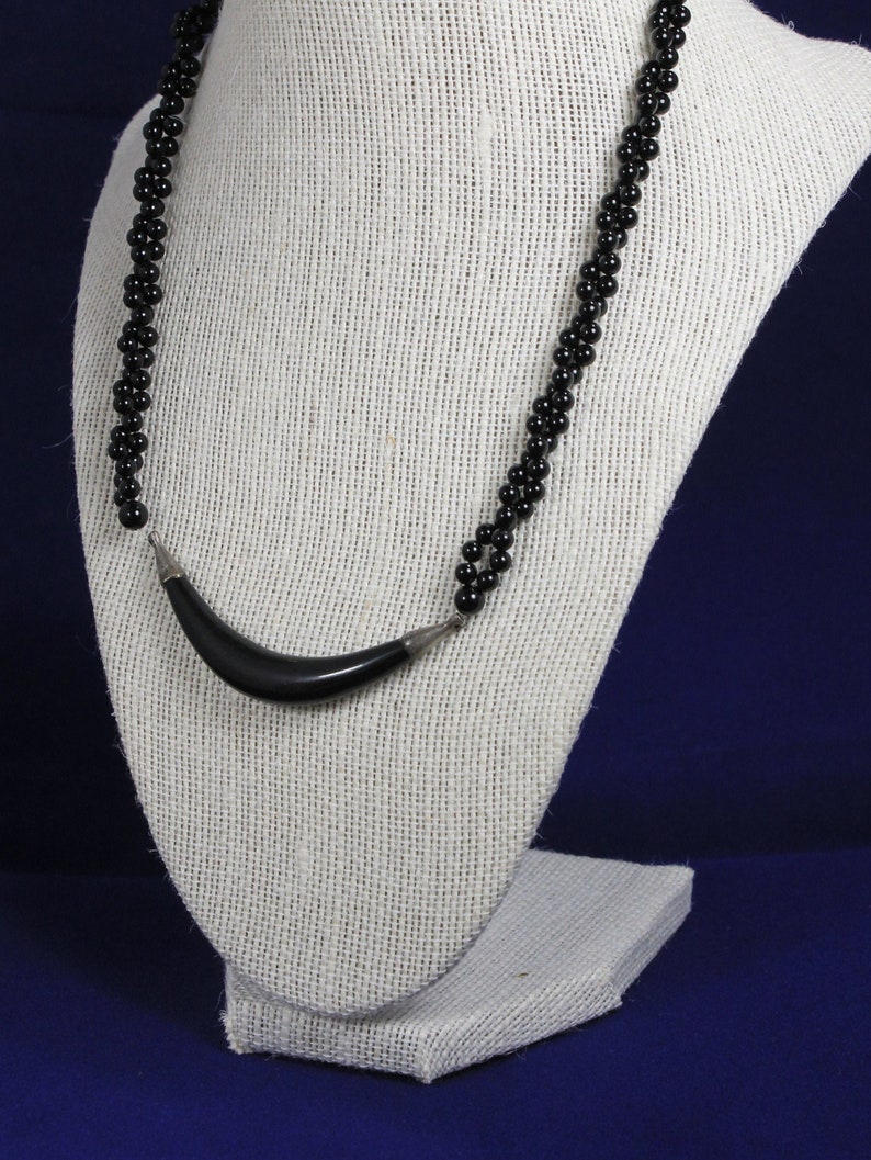 Onyx Twisted Necklace