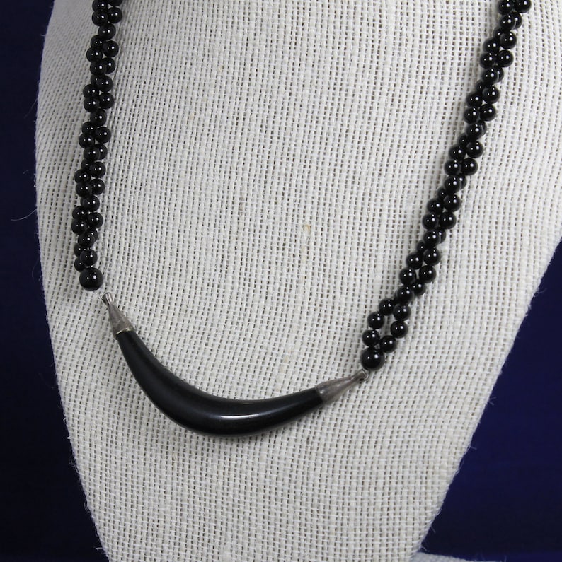 Onyx Twisted Necklace
