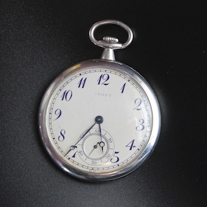 Platinum Open Face Pocket Watch Manufactured by Wittnauer and Co