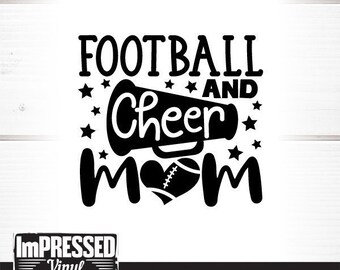 Download Football And Cheer Mom Svg Etsy