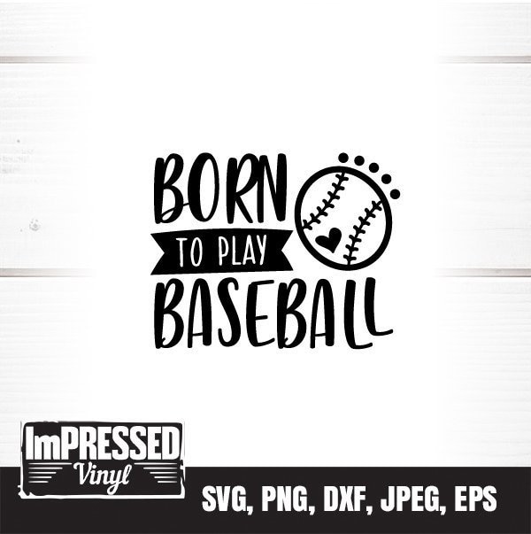 Born to Play Baseball - Cedar Ornament Born to Play Baseball - Cedar Ornament