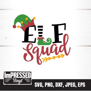 Elf Squad SVG- Instant Download