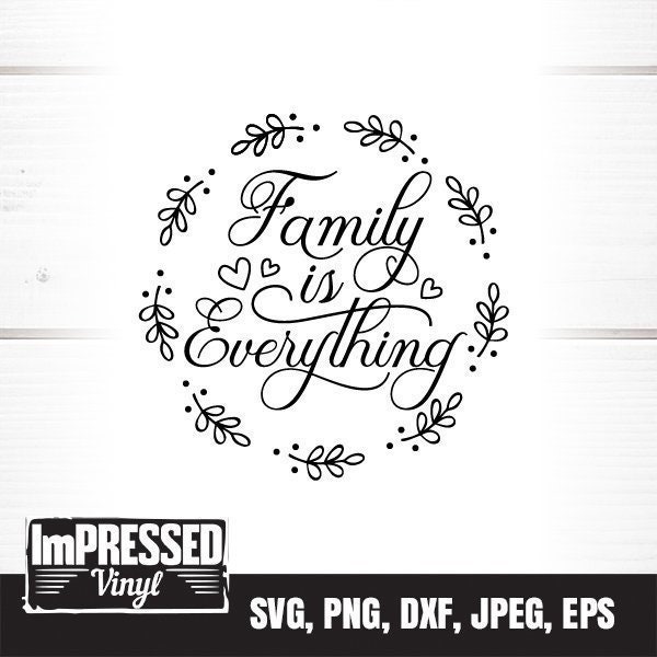 Family is Everything Sign - Etsy