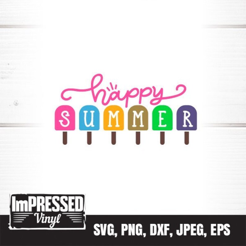 Download Happy Summer Svg Instant Download Etsy