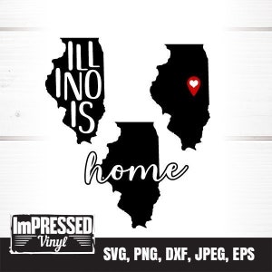 Illinois SVG-Instant Download