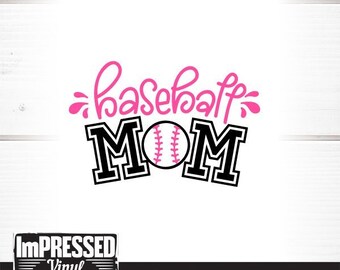 Baseball Mom SVG- Instant Download