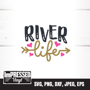 Fluss Leben SVG - Instant Download