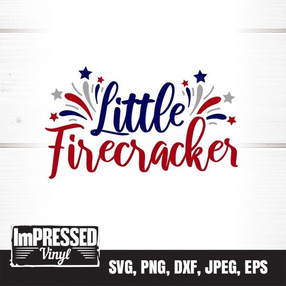 Little Firecracker Svg Instant Download Etsy