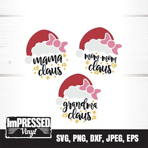 Mama Claus Design’s SVG- Instant Download