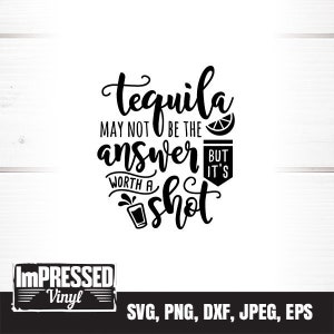 La tequila potrebbe non essere la risposta, ma vale la pena provare SVG - Download istantaneo