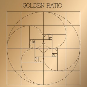 Golden ratio. Sacred geometry.