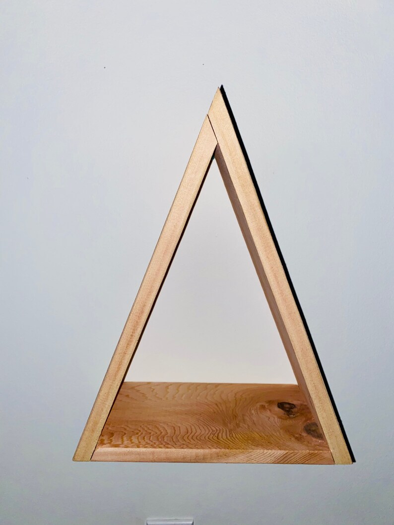 Cedar Triangle shelf